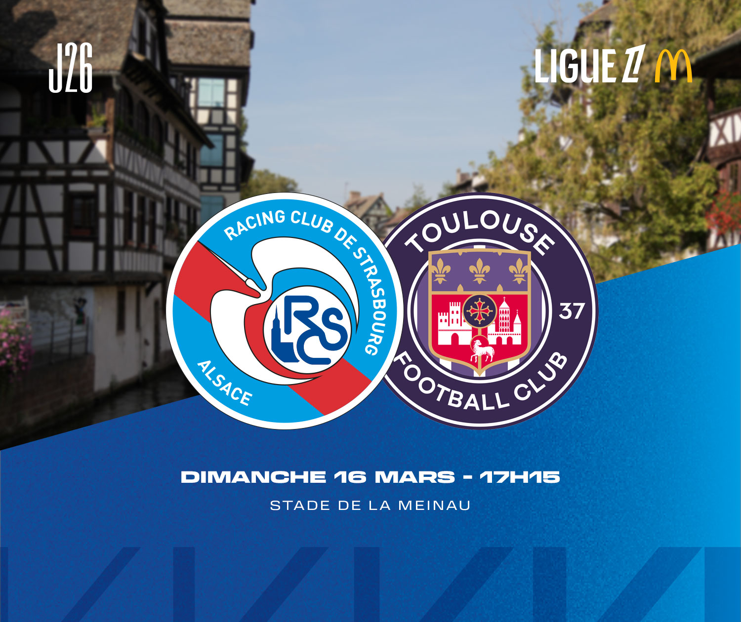Matches - Racing Club de Strasbourg Alsace